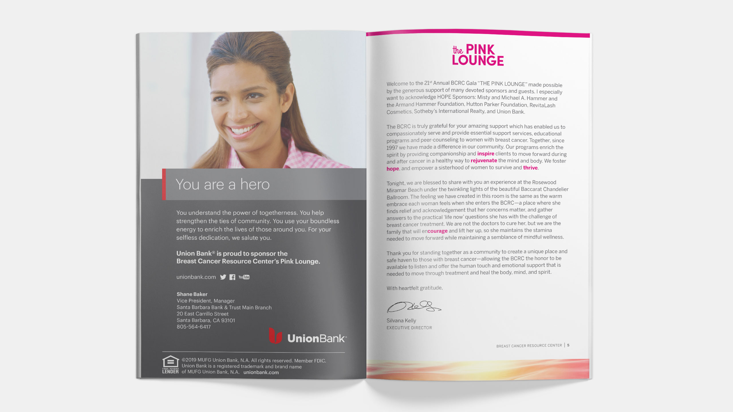 Breast Cancer Resource Center Pink Lounge