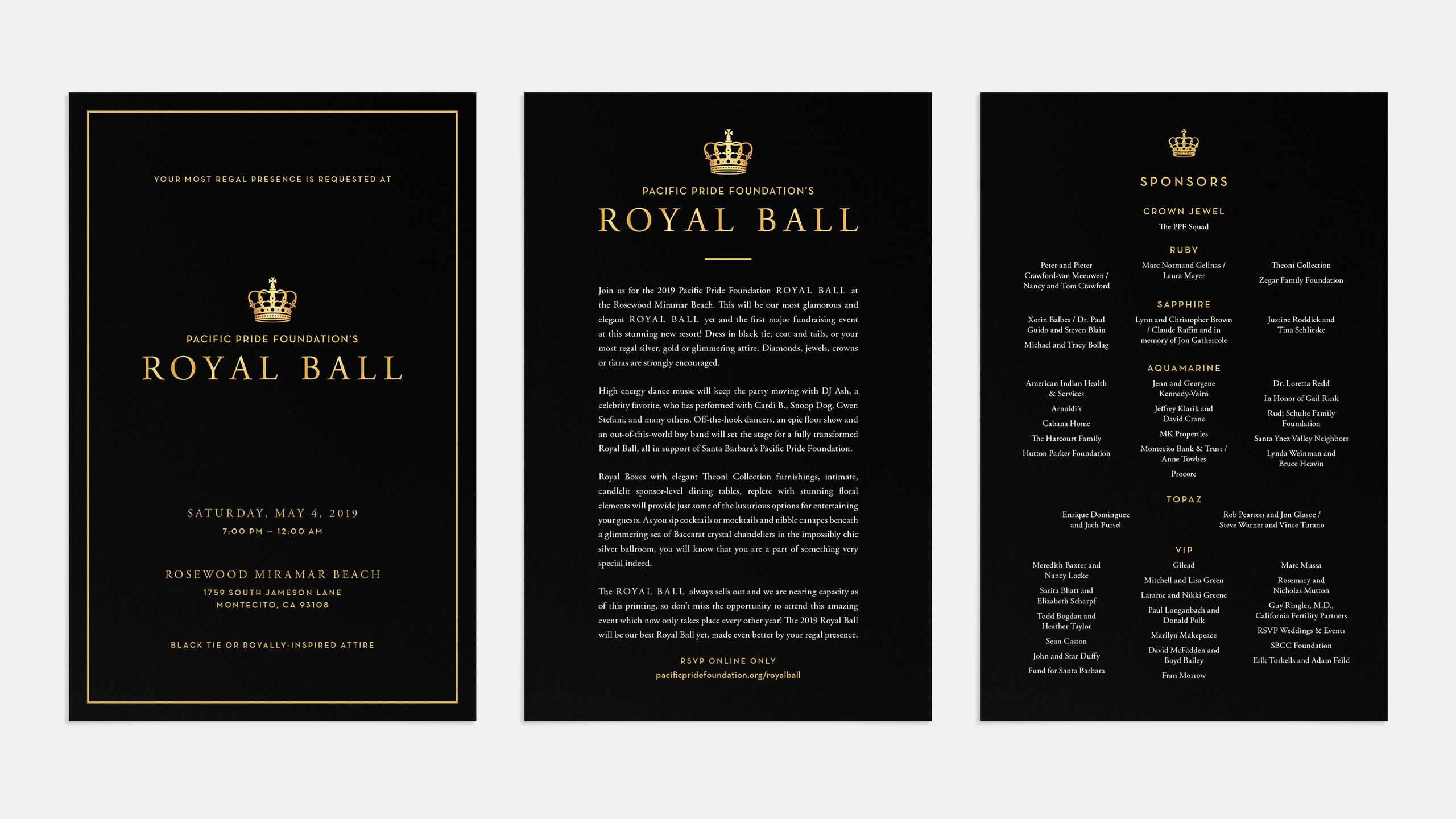 Pacific Pride Foundation's Royal Ball