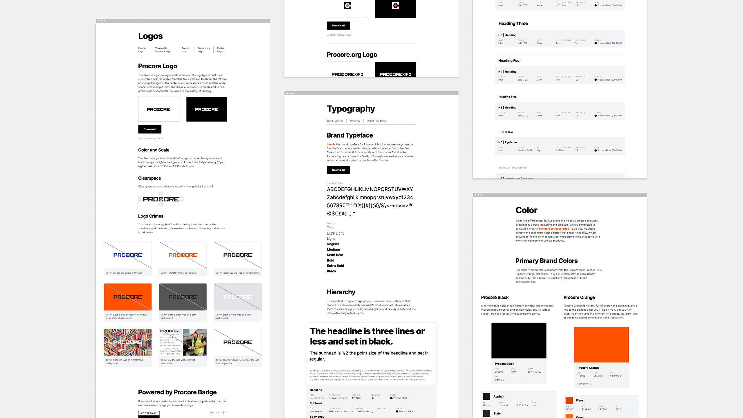 Procore Brand Guide
